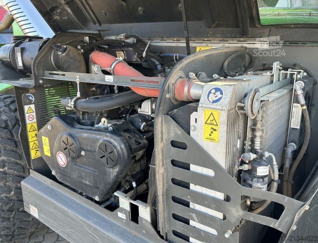 Teleskopinis krautuvas SENNEBOGEN 355 E MULTICAB Zusatzhydr. Greifschaufel 2,50 m³