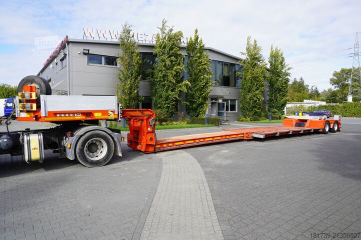 Lage plaat Kässbohrer LB2 TIEF-BETT low loader semi-trailer /