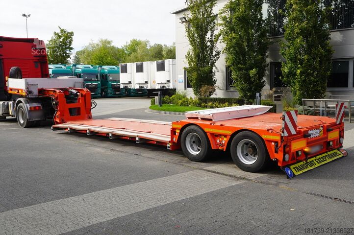 Lage plaat Kässbohrer LB2 TIEF-BETT low loader semi-trailer /