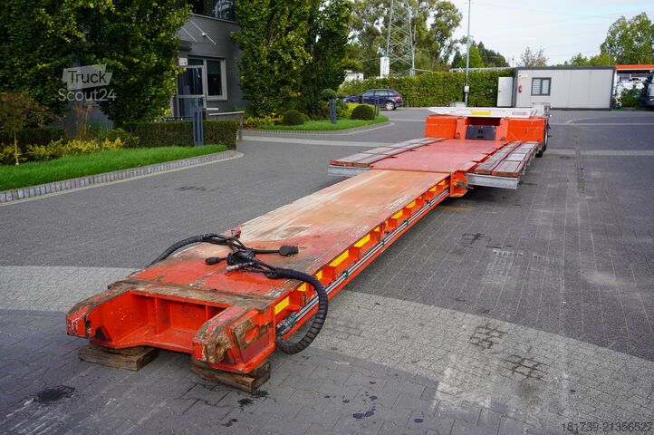 Lage plaat Kässbohrer LB2 TIEF-BETT low loader semi-trailer /