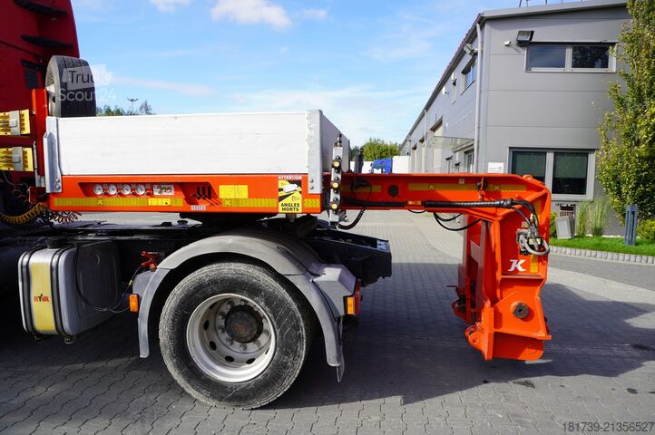 Lage plaat Kässbohrer LB2 TIEF-BETT low loader semi-trailer /