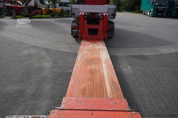 Lage plaat Kässbohrer LB2 TIEF-BETT low loader semi-trailer /