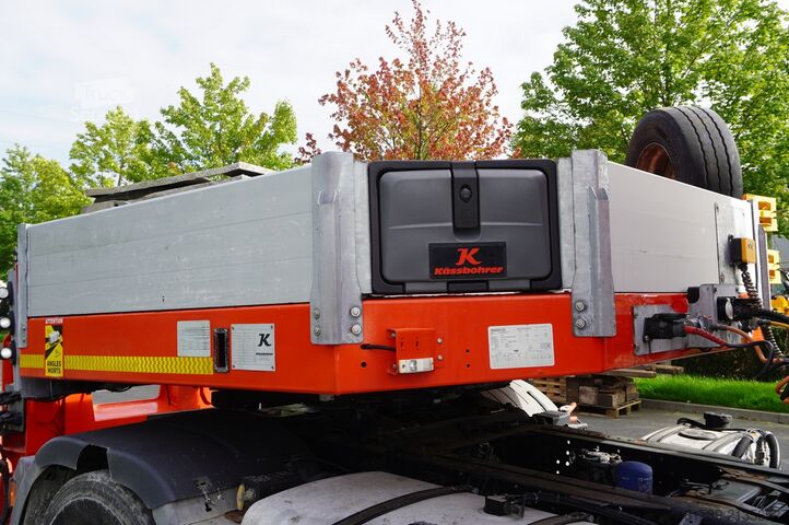 Lage plaat Kässbohrer LB2 TIEF-BETT low loader semi-trailer /