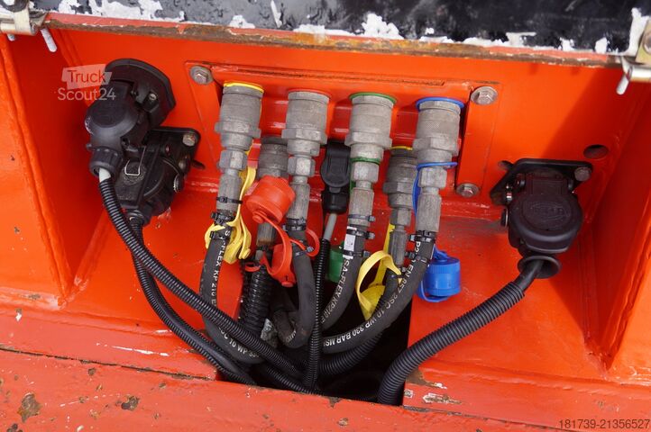 Lage plaat Kässbohrer LB2 TIEF-BETT low loader semi-trailer /