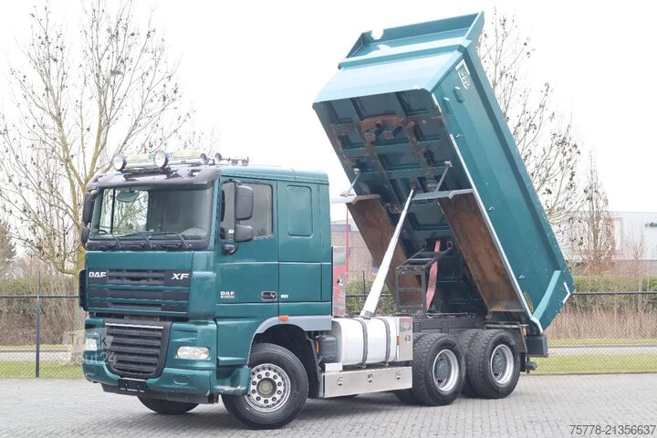 Savivartis DAF XF 105.460 | 6X4 | MANUAL | RETARDER | BIG AXLE...