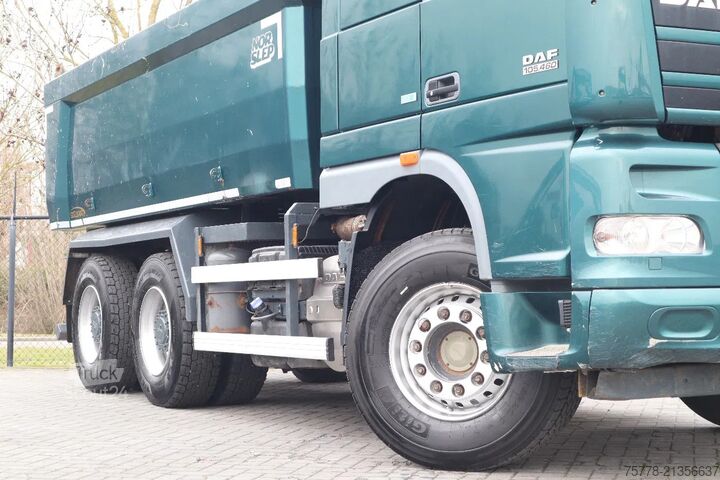 Savivartis DAF XF 105.460 | 6X4 | MANUAL | RETARDER | BIG AXLE...