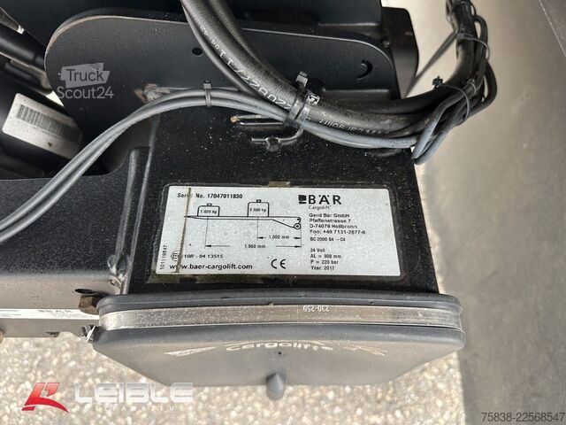 Hladilni tovornjak MERCEDES-BENZ Antos 1840*Frigo Koffer*Carrier1250*LBW-Bär*