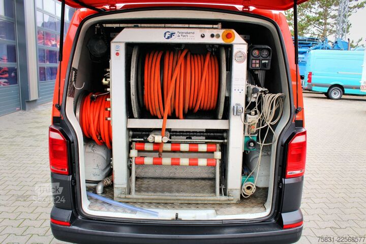 Вакуумен цистерна камион VW T6 2.0 TDI 4x2 Kasten+F&F Kanal HD-Spüler 600 L