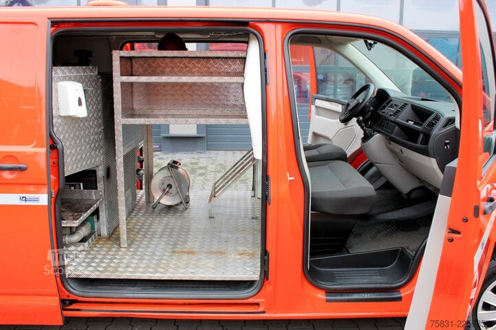 Вакуумная автоцистерна VW T6 2.0 TDI 4x2 Kasten+F&F Kanal HD-Spüler 600 L