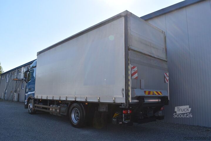 Камион платформа с брезент MERCEDES-BENZ Actros 1843 4x2 E6 AHK Retarder Fahrschulpedale