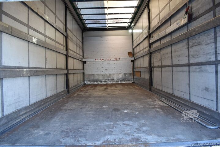 Камион платформа с брезент MERCEDES-BENZ Actros 1843 4x2 E6 AHK Retarder Fahrschulpedale