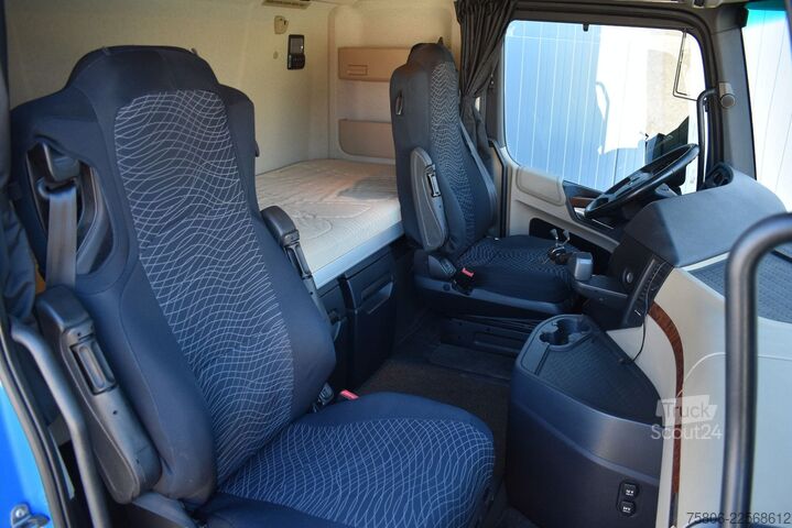 Камион платформа с брезент MERCEDES-BENZ Actros 1843 4x2 E6 AHK Retarder Fahrschulpedale