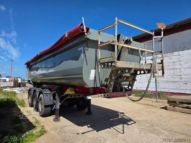 Полуремарке самосвал SCHMITZ CARGOBULL ca. 26 cbm Hlabrund Hinterkipper, Lift