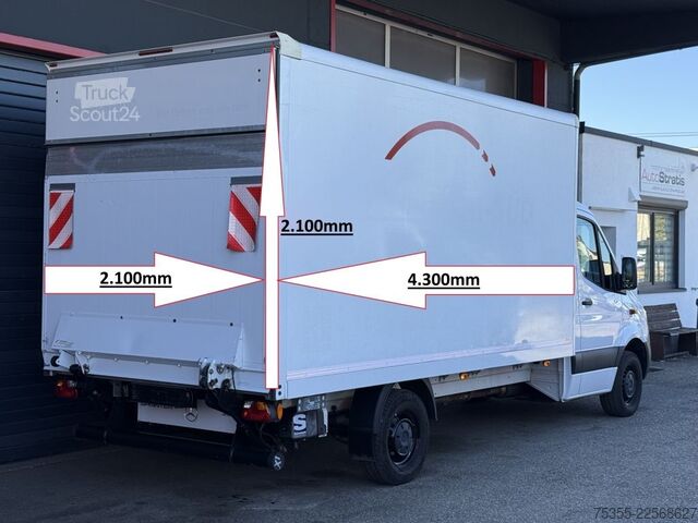 Dostavno vozilo s kesonom MERCEDES-BENZ Sprinter 316 CDI MAXI Klima Tempo MBUX 4,3m LBW