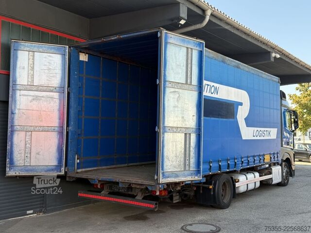 Autocarro con pianale e telone MERCEDES-BENZ Actros 1840 Klima Retarder ACC 7,6m MEGA Jumbo