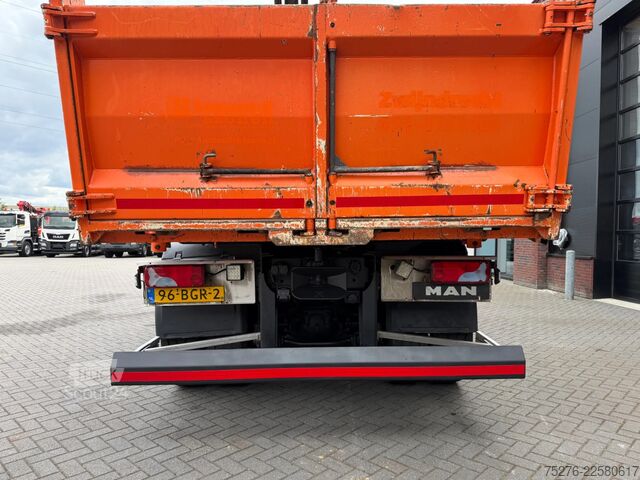 Kipper met kraan MAN TGS 26.400 6x6 Kipper / Z kraan  Euro 6