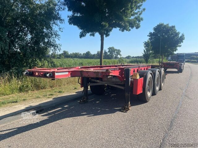 Přeprava kontejnerů Fliegl SDS380 20FT Tank / ADR / BPW Disc