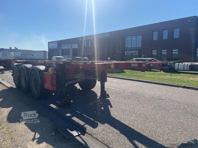 Přeprava kontejnerů Fliegl SDS380 20FT Tank / ADR / BPW Disc