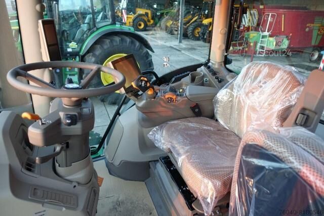 Yard tractor John Deere 6R195 IVT Frontlift Fan reverse