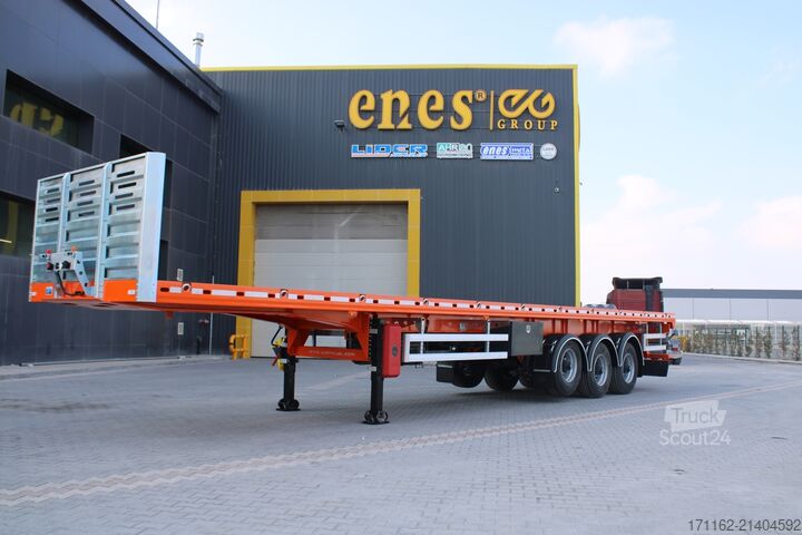 Platforminė puspriekabė Lider Flatbed 3 axles