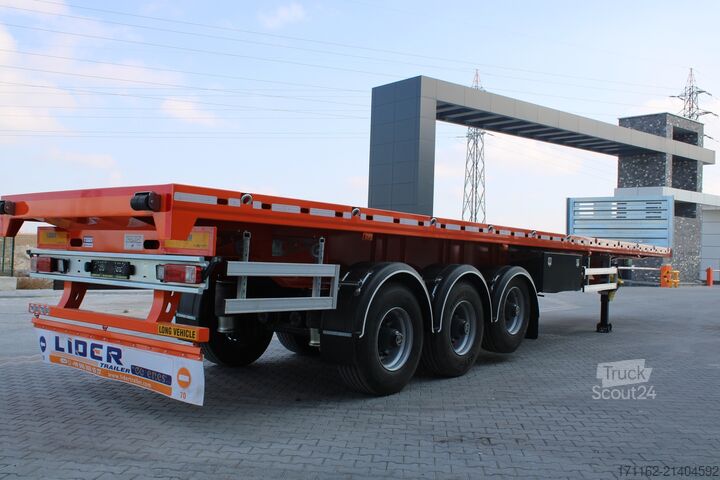 Platforminė puspriekabė Lider Flatbed 3 axles