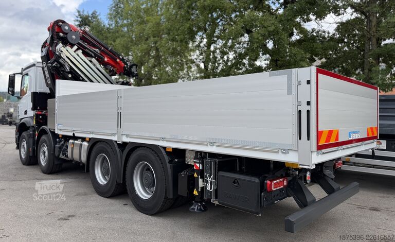 رافعة مثبتة على شاحنة Mercedes-Benz Hiab Palfinger Fassi F905-7 JIB-6