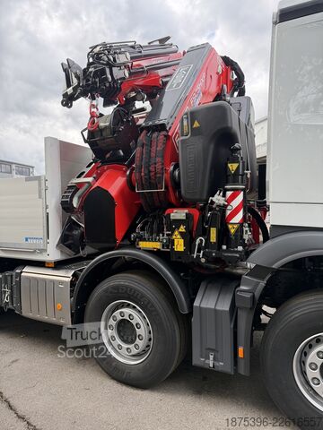 رافعة مثبتة على شاحنة Mercedes-Benz Hiab Palfinger Fassi F905-7 JIB-6