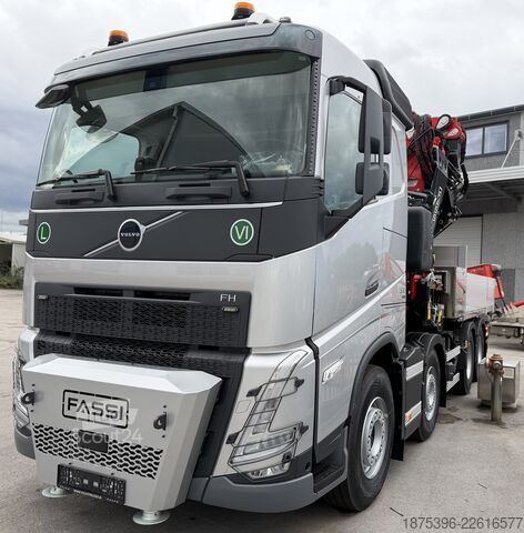 Gru montata su autocarro Volvo Hiab Palfinger Fassi F1450-8 JIB-6