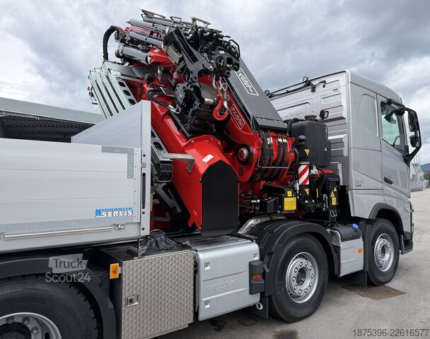 Gru montata su autocarro Volvo Hiab Palfinger Fassi F1450-8 JIB-6