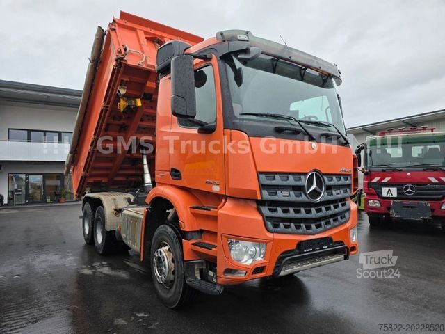 Tresidig tipplastbil MERCEDES-BENZ Arocs 2645 / 6X4 / Manual / Retarder / BORDMATIK