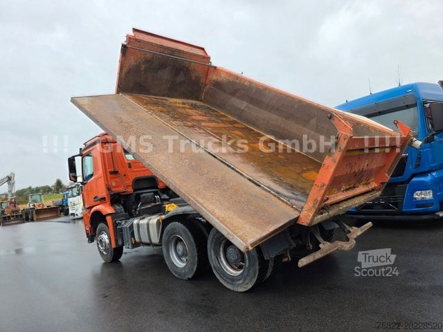 Tresidig tipplastbil MERCEDES-BENZ Arocs 2645 / 6X4 / Manual / Retarder / BORDMATIK