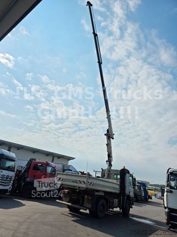 Camion-benne tricar MERCEDES-BENZ Actros 1841 / 4X4 ALLRAD / Atlas 190 / Meiller