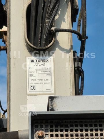 Camion-benne tricar MERCEDES-BENZ Actros 1841 / 4X4 ALLRAD / Atlas 190 / Meiller