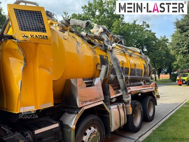 Vakuuma autocisterna SCANIA G 450 8x4 Kaiser Twister Komfort V2A Funk
