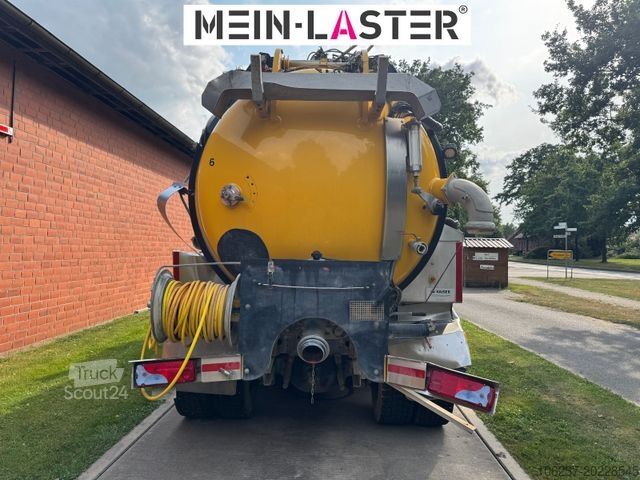 Vakuuma autocisterna SCANIA G 450 8x4 Kaiser Twister Komfort V2A Funk