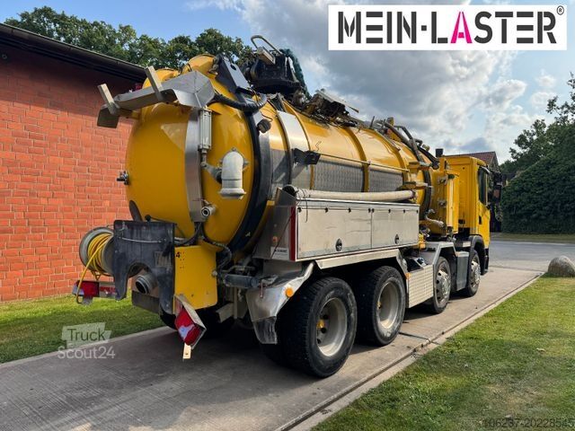 Vakuuma autocisterna SCANIA G 450 8x4 Kaiser Twister Komfort V2A Funk