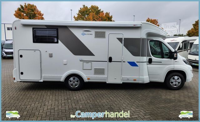 Autorulotă semi-integrată SUNLIVING S 75SL 1.HAND#5 GURTPLÄTZE#SAT#AHK#NAVI
