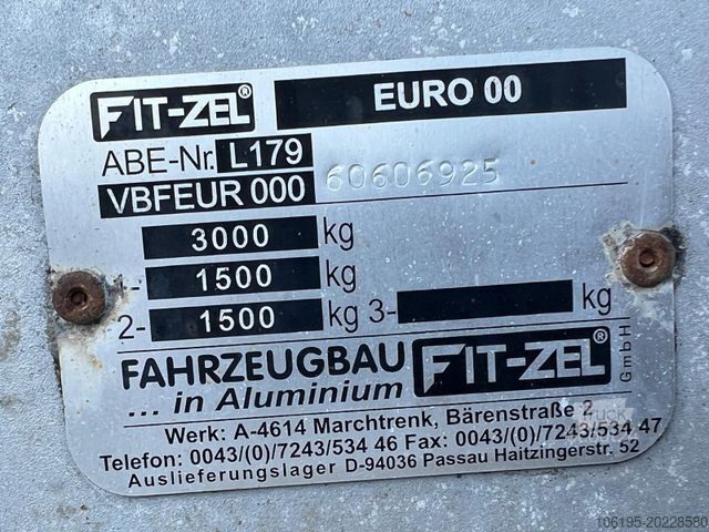 Automobilių pervežimo priekaba FITZEL Euro 30-20/48T *Autotransporter*1.Hand*MAXI*