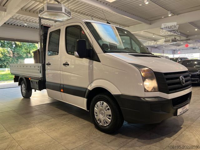 Φορτηγό pick-up VOLKSWAGEN Crafter Maxi Pritsche DoKa*Garantie*AHK=3.500Kg*