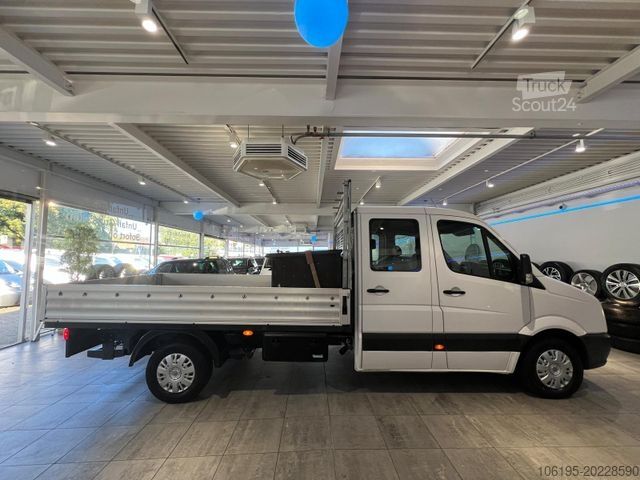 Φορτηγό pick-up VOLKSWAGEN Crafter Maxi Pritsche DoKa*Garantie*AHK=3.500Kg*
