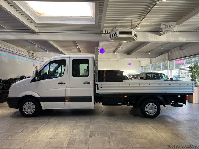 Φορτηγό pick-up VOLKSWAGEN Crafter Maxi Pritsche DoKa*Garantie*AHK=3.500Kg*