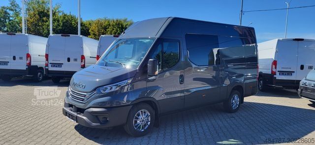Slēgtais furgons IVECO Daily 35S18A8V Neues Modell L3 ACC LED Navi 7-Si