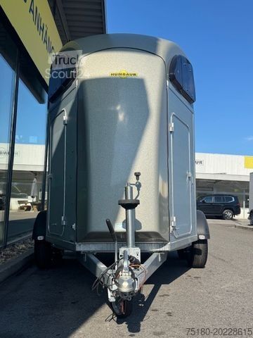 Arklių pervežimo priekaba HUMBAUR Xanthos Aero 2 Pferdeanhänger 2,4t. ALU, EZ.25