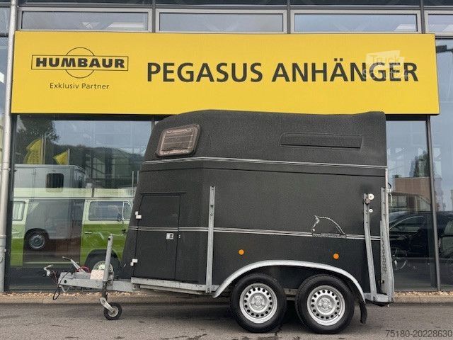 Ló-szállító utánfutó BÖCKMANN Comfort 2 Pferdeanhänger  Aluboden, Vollpoly 2t