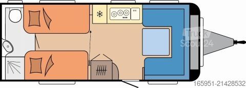 Husvagn Hobby Prestige 560 WLU Fußbodenerwärmung 2000 kg