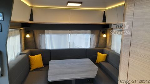 Husvagn Hobby Maxia 585 UL 2000kg Fußbodenerwärmung