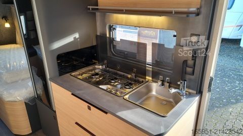 Husvagn Hobby Maxia 585 UL 2000kg Fußbodenerwärmung