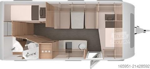 Husvagn Knaus Südwind 500 QDK Black Selection Modell 2026