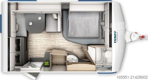 Husvagn Fendt Apero Activ 390 FH Mod.2026 1700kg