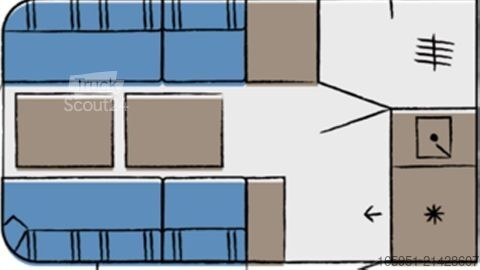Caravan Hobby Beachy 360 Modell 2026 % Aktionswagen %